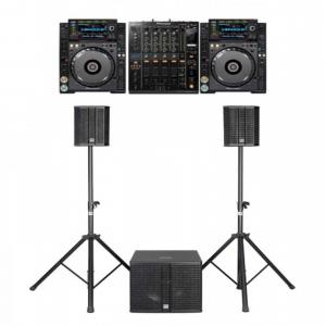 photo KIT Régie Dj + SONO : Pioneer - CDJ-2000 Nexus + DJM-900 Nexus / HK 2K15